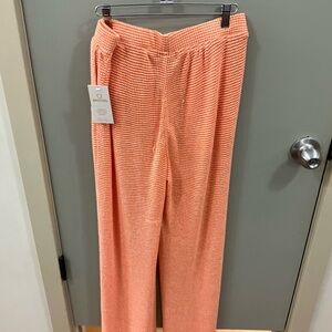 Brixton Maude Mesh Lounge Pant Tangerine